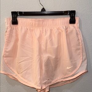 Nike Women's Light Pink Athletic Shorts